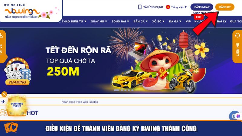 Đăng Ký Bwing – Quy Trình Nhanh Chóng Cho Mọi Thành Viên 1 Điều kiện để thành viên đăng ký Bwing thành công